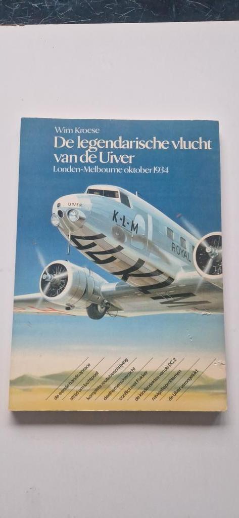 De Legendarische Vlucht van de Uiver, Ophalen of Verzenden, Zo goed als nieuw, Boek of Tijdschrift