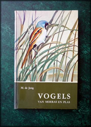VOGELS van MOERAS en PLAS - M de Jong - Dit boekje behandeld beschikbaar voor biedingen
