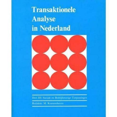 Maarten Kouwenhoven - Transaktionele analyse in Nederland 1, Boeken, Studieboeken en Cursussen, Gelezen, HBO, Alpha, Ophalen of Verzenden