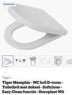 Toiletbril met deksel - Softclose, Ophalen of Verzenden