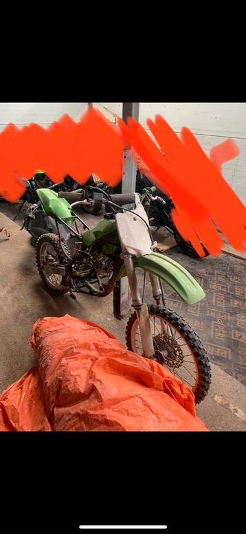 Kawasaki kx80 opknapper tekoop beschikbaar voor biedingen