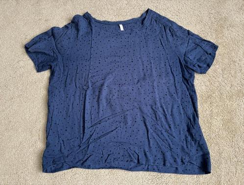 Shirtje Yaya, maat 42, Kleding | Dames, T-shirts, Maat 42/44 (L), Blauw, Korte mouw, Verzenden