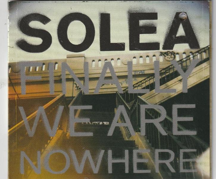 Solea - Finally we are nowhere, Cd's en Dvd's, Cd's | Pop, Gebruikt, 1980 tot 2000, Ophalen of Verzenden