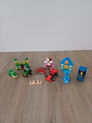Lego Classic Rood Blauw Groen 10706..10707..10708 beschikbaar voor biedingen