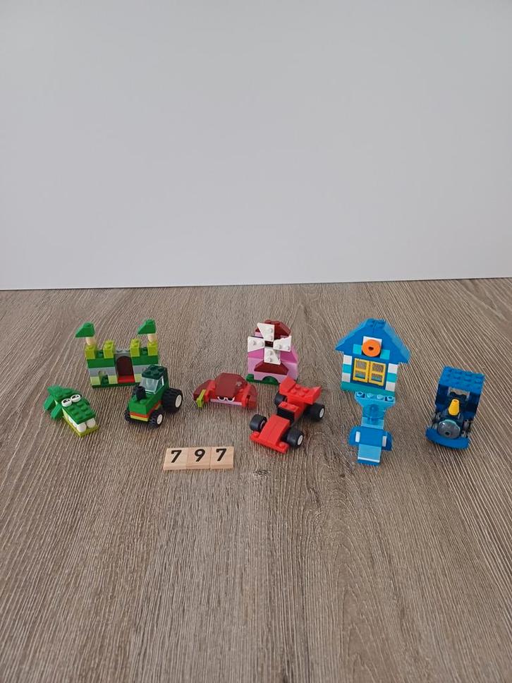 Lego Classic Rood Blauw Groen 10706..10707..10708, Kinderen en Baby's, Speelgoed | Duplo en Lego, Gebruikt, Lego, Losse stenen