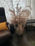 Vaas met Pampas Pluimen, Overige materialen, Overige kleuren, 50 tot 75 cm, Ophalen of Verzenden
