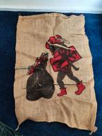 Sinterklaas Zak van Jute, Diversen, Sinterklaas, Ophalen of Verzenden, Gebruikt