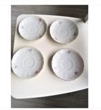 4 porselein schotels rosebud/j. haviland/MZ Czechoslovakia, Antiek en Kunst, Antiek | Servies los, Ophalen of Verzenden