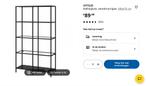 Stellingkast Vittsjö Ikea, Ophalen, Zo goed als nieuw