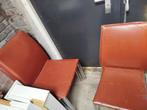 Stoelen, GRATIS, Huis en Inrichting, Stoelen, Ophalen, Gebruikt, Rood, Vier