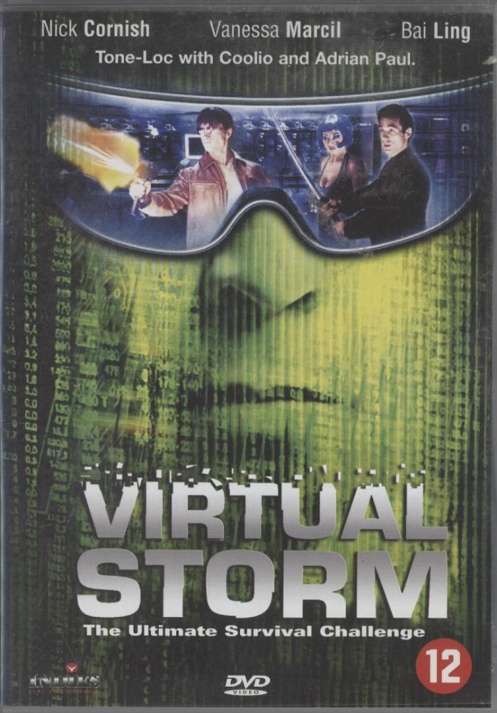 18) Virtual Storm: met Nick Cornish en Vanessa Marcil, Cd's en Dvd's, Dvd's | Actie, Gebruikt, Actiethriller, Vanaf 12 jaar, Ophalen of Verzenden