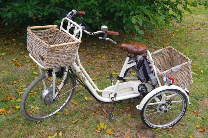 Elektrische driewielfiets retro country Haku driewieler, Fietsen en Brommers, Fietsen | Driewielfietsen, Gebruikt, Ophalen