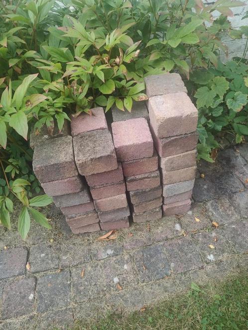 Gebruikte Betonklinkers 10x10, Tuin en Terras, Tegels en Klinkers, Gebruikt, Klinkers, Beton, Minder dan 5 m², Ophalen