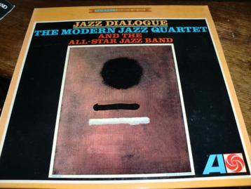 Modern Jazz Quartet-All-Star Jazz Band JAZZ DIALOGUE LP 1966 beschikbaar voor biedingen