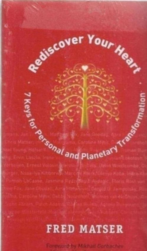 Fred Matser Rediscover your heart (in plastic), Boeken, Esoterie en Spiritualiteit, Nieuw, Achtergrond en Informatie, Spiritualiteit algemeen