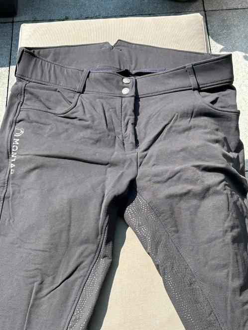 Montar rijbroek antraciet maat 48, Dieren en Toebehoren, Paardrijkleding, Zo goed als nieuw, Dames, Onderkleding, Dressuur, Ophalen of Verzenden
