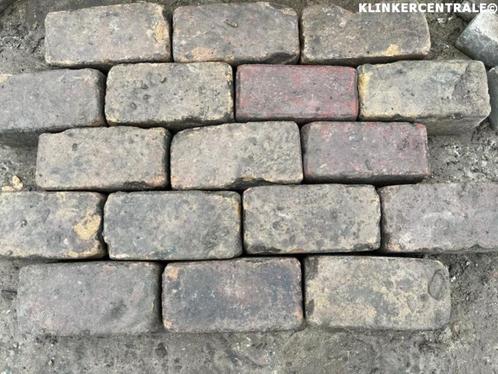 540m2 geel rood gemêleerd gebakken klinkers keiformaat, Tuin en Terras, Tegels en Klinkers, Gebruikt, Klinkers, Keramiek, 10 m² of meer