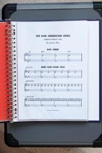 Uitgeprinte muziek partituren Bluesrifs & popsongs v piano, Muziek en Instrumenten, Bladmuziek, Klassiek, Ophalen of Verzenden