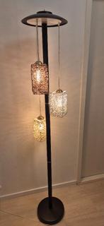 Oosterse staande lamp (goud, koper, zilver), Ophalen, Gebruikt, Oosters/Marokkaans, Metaal