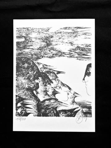 Zeefdruk Frans Minnaert beschikbaar voor biedingen