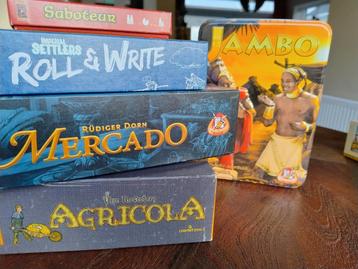 Meerdere spellen - Agricola Jambo Saboteur enz beschikbaar voor biedingen