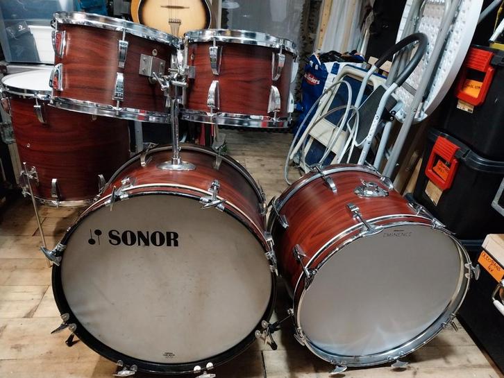 Sonor Swinger 20", 22", 12", 13", 16" (en e.v.t. extra's), Muziek en Instrumenten, Drumstellen en Slagwerk, Gebruikt, Sonor, Ophalen of Verzenden