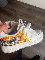 Nike air force 1 custom demon slayer 41 valt als 42, Kleding | Heren, Schoenen, Ophalen of Verzenden, Nieuw, Wit