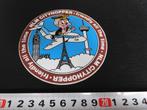 sticker NLM Cityhopper Friendly all the time  Fokker F28, Verzamelen, Ophalen, Zo goed als nieuw, Bedrijf of Vereniging