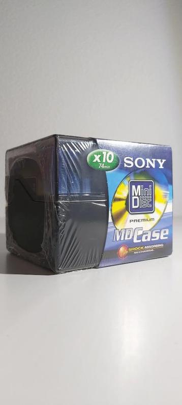 NEW > 10x Sony 74 met MD OpbergBox beschikbaar voor biedingen