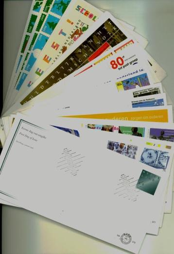 jaargang fdc's nederland 1998 beschikbaar voor biedingen