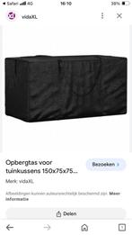 Opbergtas voor tuinkussens, Tuin en Terras, Tuinmeubel-accessoires, Nieuw, Ophalen