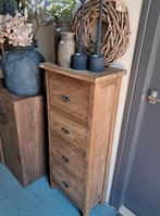 Prachtige ladekastjes €165,- p.s. 
30x50cm 120cm hoog, Huis en Inrichting, Kasten | Ladekasten, Ophalen, 100 tot 150 cm, Teakhout