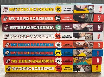 Kohei Horikoshi - My Hero Academia, Manga’s vol. 1 t/m 8 beschikbaar voor biedingen