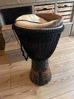 Afrikaanse Djembé met tas, Ophalen, Gebruikt, Overige merken