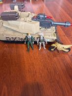 Speelgoed Tank met Poppetjes een motor en een droon, Kinderen en Baby's, Speelgoed | Speelgoedvoertuigen, Ophalen of Verzenden