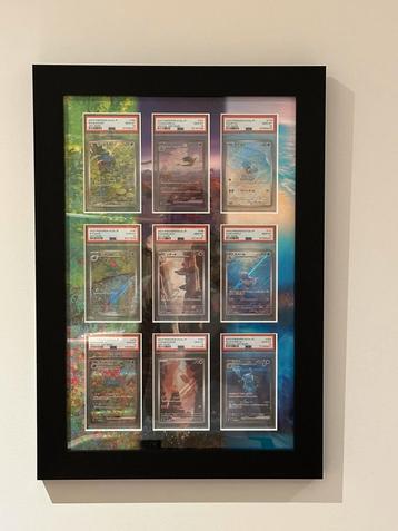 Pokémon 151 schilderij met slabs beschikbaar voor biedingen
