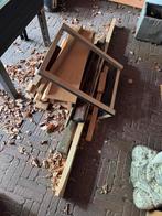 Sloophout gratis ophalen, Doe-het-zelf en Verbouw, Hout en Planken, Ophalen, Gebruikt, Pallet, Minder dan 200 cm