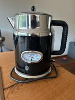 Russell Hobbs Retro Classic Waterkoker Zwart, Witgoed en Apparatuur, 1 tot 2 liter, Ophalen, Zo goed als nieuw, Draadloos