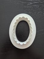 PME cutter oval plain & fluted, Ophalen of Verzenden, Zo goed als nieuw, Taarten, Versiering