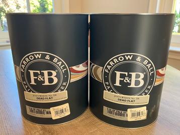 Farrow & ball verf - Dead flat - Joa’s white 226 beschikbaar voor biedingen