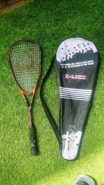 Capital Oliver Titanium 9 Z-line Squashracket Paars-Oranje beschikbaar voor biedingen