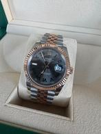 Rolex Datejust 41 Wimbledon–126331–2021 –Everose Rolesor, Sieraden, Tassen en Uiterlijk, Horloges | Heren, Ophalen, Zo goed als nieuw