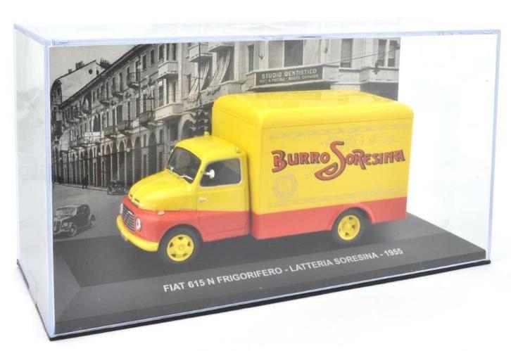 28756: Fiat 615 N Frigorifero - Latteria Soresina - 1955, Hobby en Vrije tijd, Modelauto's | 1:43, Nieuw, Bus of Vrachtwagen, Overige merken