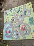 Speelkleed met wegen en gebouwen, Ophalen, Gebruikt