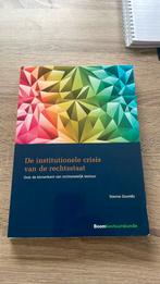 De institutionele crisis van de rechtsstaat, Ophalen of Verzenden, Zo goed als nieuw, Stavros Zouridis