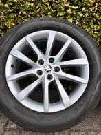 Skoda Kodiaq 235/55/18 orig velgen 5x112 met zomerbanden, Ophalen, 18 inch, Gebruikt, Banden en Velgen