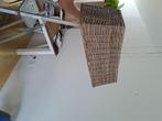 Rotan lamp, Huis en Inrichting, Lampen | Hanglampen, Ophalen, Gebruikt, Overige materialen, Minder dan 50 cm