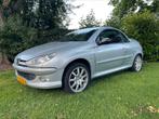 Peugeot 206 1.6 16V CC 2006 Grijs, Auto's, Voorwielaandrijving, Stof, 4 cilinders, Cabriolet