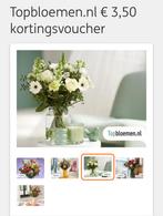 Topbloemen kortingsvoucher., Ophalen of Verzenden, Zomer, Volle zon