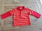 MOOI oranje rood gestreept poloshirt merk PREMAMAN, Kinderen en Baby's, Babykleding | Maat 80, Premaman, Shirtje of Longsleeve